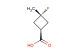 trans-3-Fluoro-3-methylcyclobutanecarboxylic acid