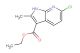 ethyl 6-chloro-2-methyl-1H-pyrrolo[2,3-b]pyridine-3-carboxylate