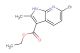ethyl 6-bromo-2-methyl-1H-pyrrolo[2,3-b]pyridine-3-carboxylate