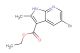 ethyl 5-bromo-2-methyl-1H-pyrrolo[2,3-b]pyridine-3-carboxylate