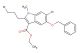 ethyl 5-(benzyloxy)-6-bromo-2-(3-bromopropyl)-1-methyl-1H-indole-3-carboxylate