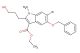 ethyl 5-(benzyloxy)-6-bromo-2-(3-hydroxypropyl)-1-methyl-1H-indole-3-carboxylate