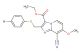 ethyl 2-((4-bromophenylthio)methyl)-8-cyano-7-methoxyimidazo[1,2-a]pyridine-3-carboxylate