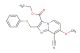 ethyl 8-cyano-7-methoxy-2-(phenylthiomethyl)imidazo[1,2-a]pyridine-3-carboxylate