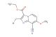 ethyl 2-(bromomethyl)-8-cyano-7-methoxyimidazo[1,2-a]pyridine-3-carboxylate