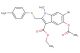ethyl 5-acetoxy-6-bromo-1-methyl-2-(p-tolylthiomethyl)-1H-indole-3-carboxylate