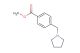 methyl 4-(pyrrolidin-1-ylmethyl)benzoate