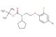 tert-butyl (2-(4-bromo-2-fluorophenoxy)ethyl)(cyclopentyl)carbamate