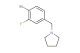 1-(4-bromo-3-fluorobenzyl)pyrrolidine