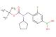 (4-(((tert-butoxycarbonyl)(cyclopentyl)amino)methyl)-3-fluorophenyl)boronic acid
