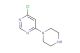 4-chloro-6-(piperazin-1-yl)pyrimidine