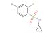 4-bromo-N-cyclopropyl-2-fluorobenzenesulfonamide