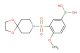 (3-(1,4-dioxa-8-azaspiro[4.5]decan-8-ylsulfonyl)-4-methoxyphenyl)boronic acid