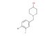 1-(4-bromo-3-fluorobenzyl)piperidin-4-ol