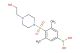 (4-((4-(2-hydroxyethyl)piperazin-1-yl)sulfonyl)-3,5-dimethylphenyl)boronic acid