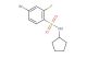 4-bromo-N-cyclopentyl-2-fluorobenzenesulfonamide