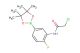 2-chloro-N-(2-fluoro-5-(4,4,5,5-tetramethyl-1,3,2-dioxaborolan-2-yl)phenyl)acetamide