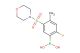 (2-fluoro-4-methyl-5-(morpholinosulfonyl)phenyl)boronic acid