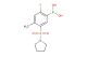 (2-fluoro-4-methyl-5-(pyrrolidin-1-ylsulfonyl)phenyl)boronic acid