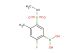 (2-fluoro-4-methyl-5-(N-methylsulfamoyl)phenyl)boronic acid