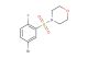 4-((5-bromo-2-fluorophenyl)sulfonyl)morpholine