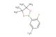 4-fluoro-3-(4,4,5,5-tetramethyl-1,3,2-dioxaborolan-2-yl)aniline