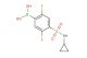 (4-(N-cyclopropylsulfamoyl)-2,5-difluorophenyl)boronic acid