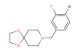 8-(4-bromo-3-fluorobenzyl)-1,4-dioxa-8-azaspiro[4.5]decane