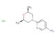 6-((2R,6S)-2,6-dimethylmorpholino)pyridin-3-amine hydrochloride