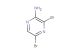 3,5-dibromopyrazin-2-amine