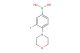 (3-fluoro-4-morpholinophenyl)boronic acid