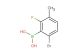 6-bromo-2-fluoro-3-methylphenylboronic acid