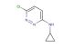 6-chloro-N-cyclopropylpyridazin-3-amine