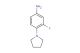 3-fluoro-4-(pyrrolidin-1-yl)aniline