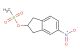 5-nitro-2,3-dihydro-1H-inden-2-yl methanesulfonate