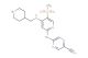 5-((5-(methylsulfonyl)-4-((piperidin-4-ylmethyl)amino)pyridin-2-yl)amino)pyrazine-2-carbonitrile