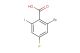 2-bromo-4-fluoro-6-iodobenzoic acid