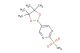 2-(methylsulfonyl)-5-(4,4,5,5-tetramethyl-1,3,2-dioxaborolan-2-yl)pyrimidine