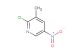 2-chloro-3-methyl-5-nitropyridine