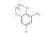 4-bromo-6-methoxy-N1-methylbenzene-1,2-diamine