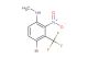 4-bromo-N-methyl-2-nitro-3-(trifluoromethyl)aniline
