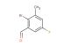2-bromo-5-fluoro-3-methylbenzaldehyde