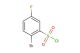 2-bromo-5-fluorobenzene-1-sulfonyl chloride