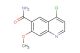 4-chloro-7-methoxyquinoline-6-carboxamide