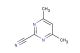 4,6-dimethylpyrimidine-2-carbonitrile