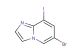 6-bromo-8-iodoimidazo[1,2-a]pyridine,