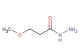 3-methoxypropanehydrazide