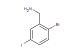 (2-bromo-5-iodophenyl)methanamine