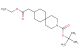 tert-butyl 9-(2-ethoxy-2-oxoethyl)-3-azaspiro[5.5]undecane-3-carboxylate