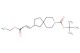 tert-butyl 2-(3-ethoxy-3-oxoprop-1-en-1-yl)-8-azaspiro[4.5]decane-8-carboxylate